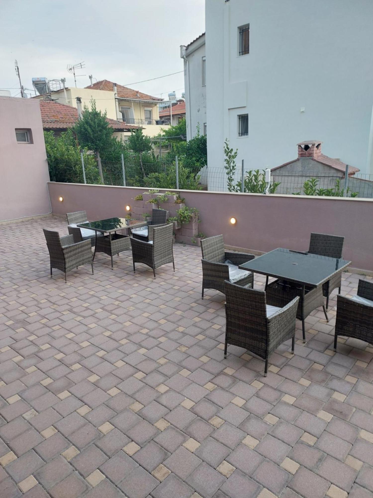 Villa Giotis Skala Sotiros Bagian luar foto